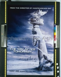 DAY AFTER TOMORROW ('04) 1sh '04