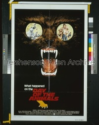 DAY OF THE ANIMALS 1sh '77