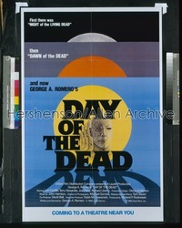 DAY OF THE DEAD 1sh '85