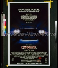 CHRISTINE ('83) 1sh '83