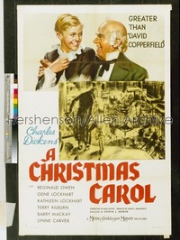 CHRISTMAS CAROL ('38) style C 1sh '38