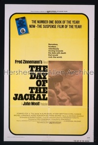 DAY OF THE JACKAL 1sh '73