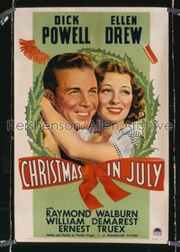 CHRISTMAS IN JULY 1sh '40