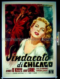 CHICAGO SYNDICATE Italian 1p '55