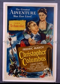 CHRISTOPHER COLUMBUS 1sh '49