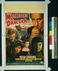 BRIDES OF DRACULA Belgian '60