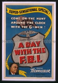 DAY WITH THE FBI 1sh '51