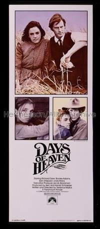 DAYS OF HEAVEN insert '78