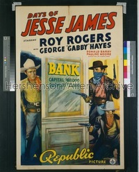 DAYS OF JESSE JAMES 1sh '39