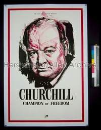 CHURCHILL: CHAMPION OF FREEDOM English 1sh '65