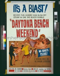 DAYTONA BEACH WEEKEND 1sh '65