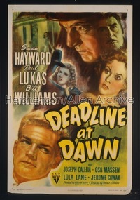 DEADLINE AT DAWN 1sh '46