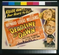 DEADLINE AT DAWN LC '46