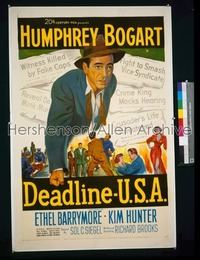 DEADLINE-U.S.A. 1sh '52