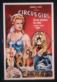 CIRCUS GIRL ('56) 1sh '54