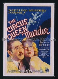 CIRCUS QUEEN MURDER style A 1sh '33