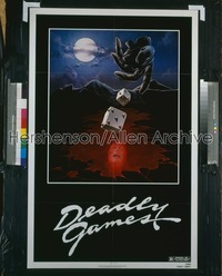 DEADLY GAMES 1sh '82