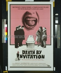 DEATH BY INVITATION 1sh '71