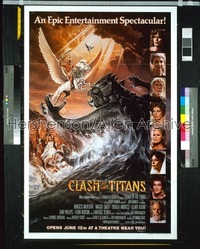 CLASH OF THE TITANS ('81) 1sh '81