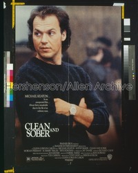 CLEAN & SOBER 1sh '88