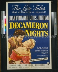 DECAMERON NIGHTS 1sh '53