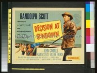 DECISION AT SUNDOWN LC '57