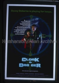 CLOAK & DAGGER ('84) 1sh '84