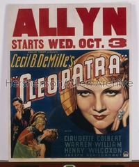 CLEOPATRA ('34) jumbo WC '34