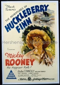 ADVENTURES OF HUCKLEBERRY FINN ('39) Aust 1sh '39