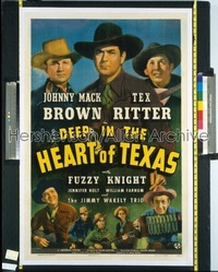 DEEP IN THE HEART OF TEXAS 1sh '42