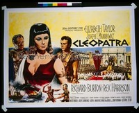 CLEOPATRA ('63) British quad '63