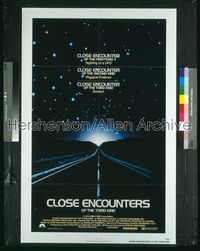 CLOSE ENCOUNTERS OF THE THIRD KIND ('77) 1sh '77