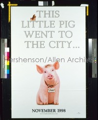 BABE PIG IN THE CITY 1sh '98