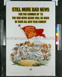 BAD NEWS BEARS GO TO JAPAN 1sh '78