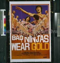 BAD NINJAS WEAR GOLD 1sh '70