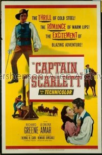 CAPTAIN SCARLETT 1sh '52