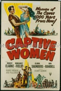 CAPTIVE WOMEN 1sh '52