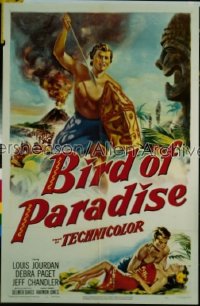 BIRD OF PARADISE ('51) 1sh '51