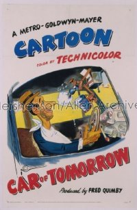 CAR OF TOMORROW 1sh '51