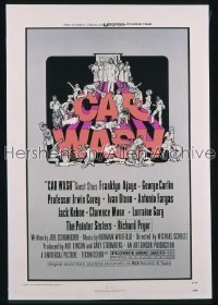 CAR WASH 1sh '76