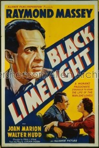 BLACK LIMELIGHT 1sh '39