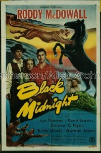 BLACK MIDNIGHT 1sh '49