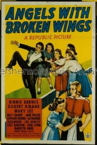 ANGELS WITH BROKEN WINGS 1sh '41