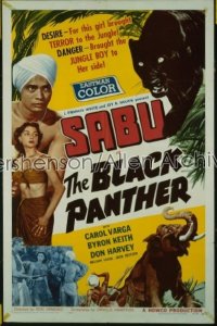 BLACK PANTHER ('56) 1sh '56