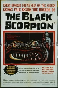 BLACK SCORPION 1sh '57