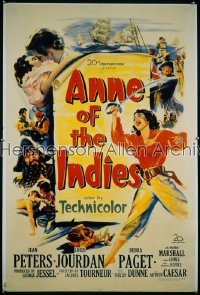 ANNE OF THE INDIES 1sh '51