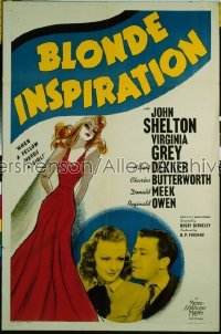 BLONDE INSPIRATION 1sh '41