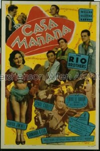 CASA MANANA 1sh '51