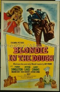 BLONDIE IN THE DOUGH 1sh '47