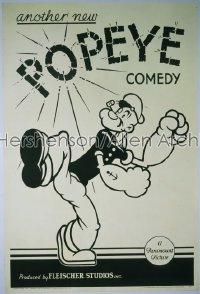 ANOTHER NEW POPEYE COMEDY ('34) 1sh '34